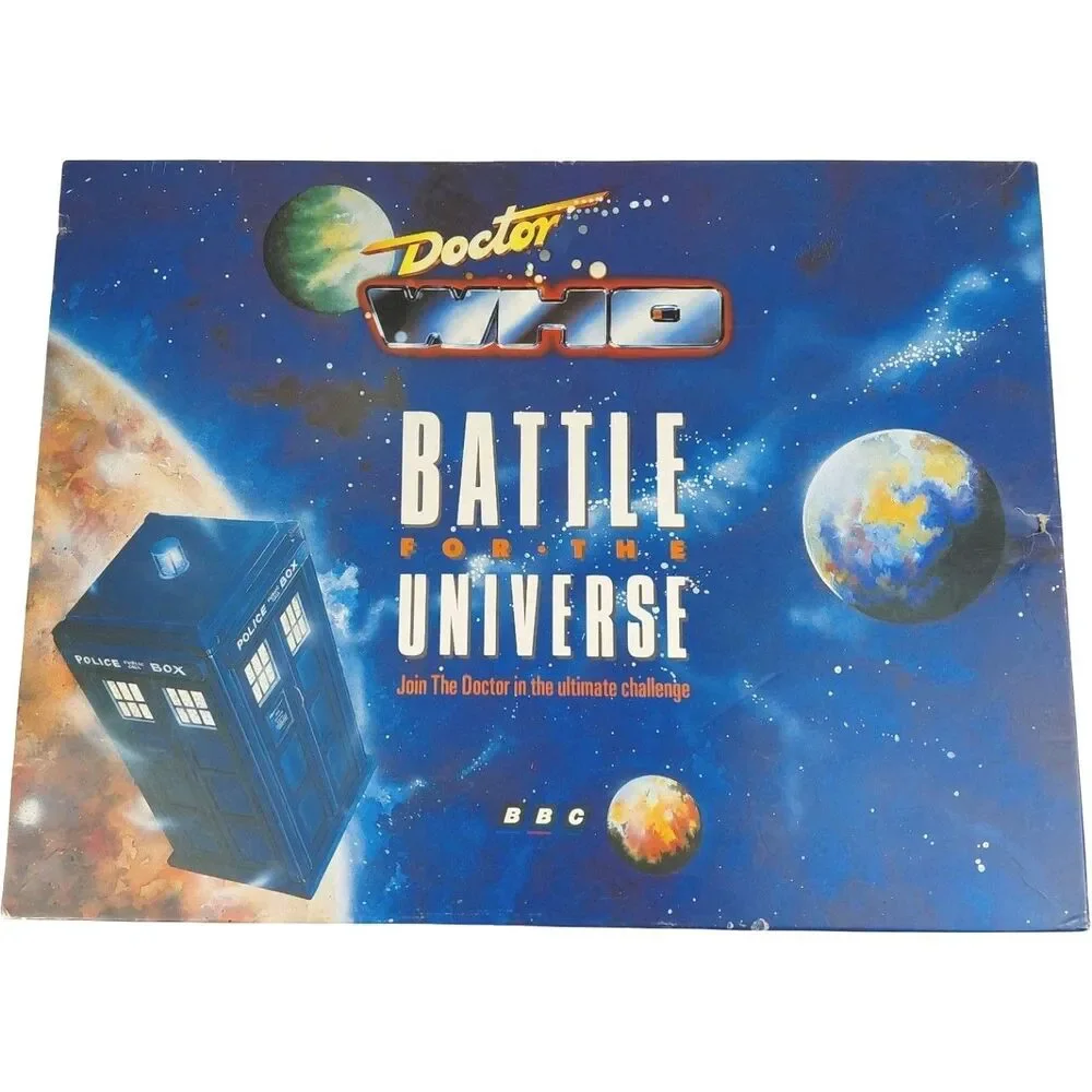 BBC Boardgame Doctor Who  Battle for the Universe Box GUC